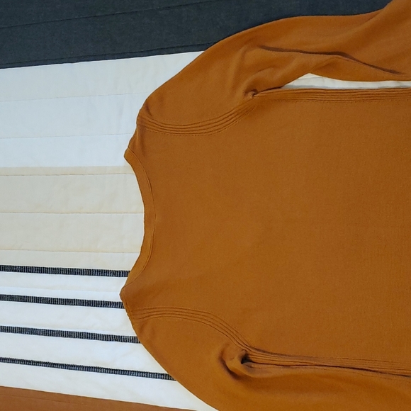 Free People Burnt Orange Sweater - Picture 6 of 7